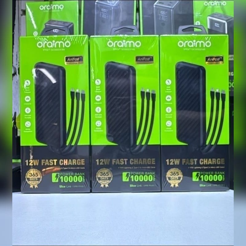Oraimo Slice Link 10000mAh Power Bank