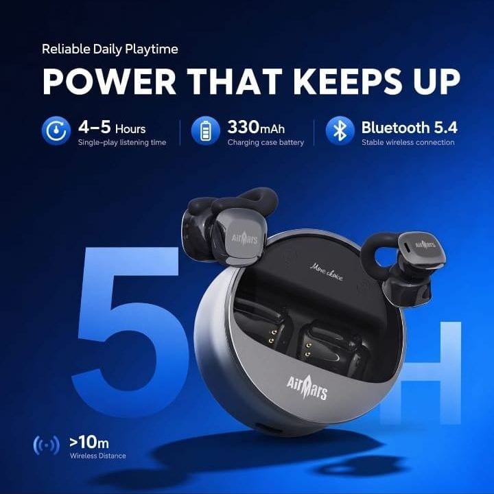 AirMars Open-Ear Clip Earbuds