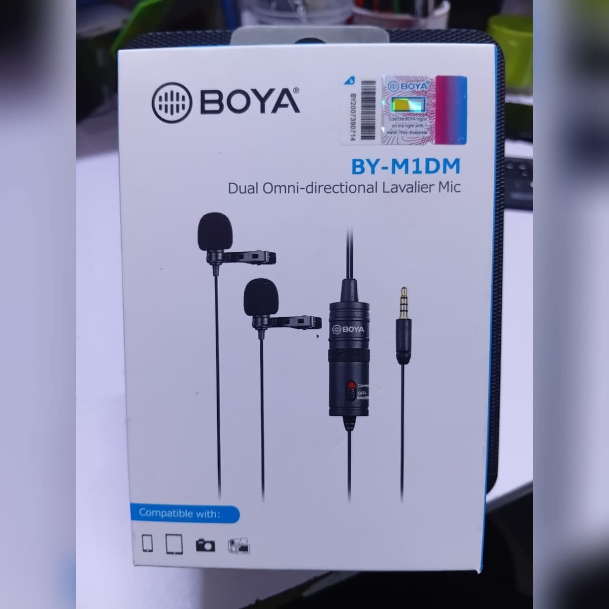 BOYA BY-M1DM Dual Lavalier Microphone